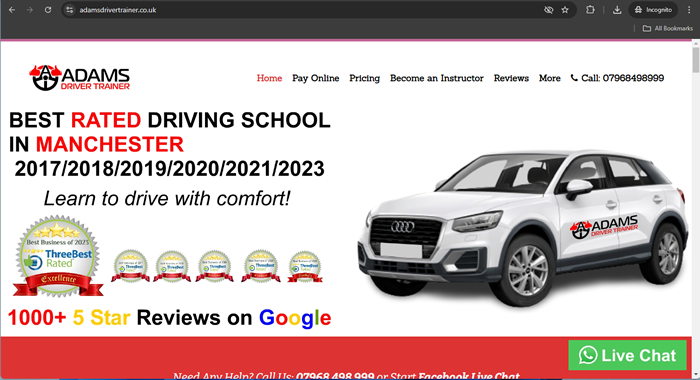 Driving Lessons Manchester