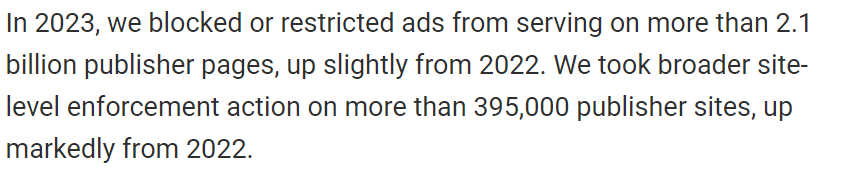 Google Quote on Stats 2