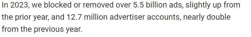 Google Quote on Stats