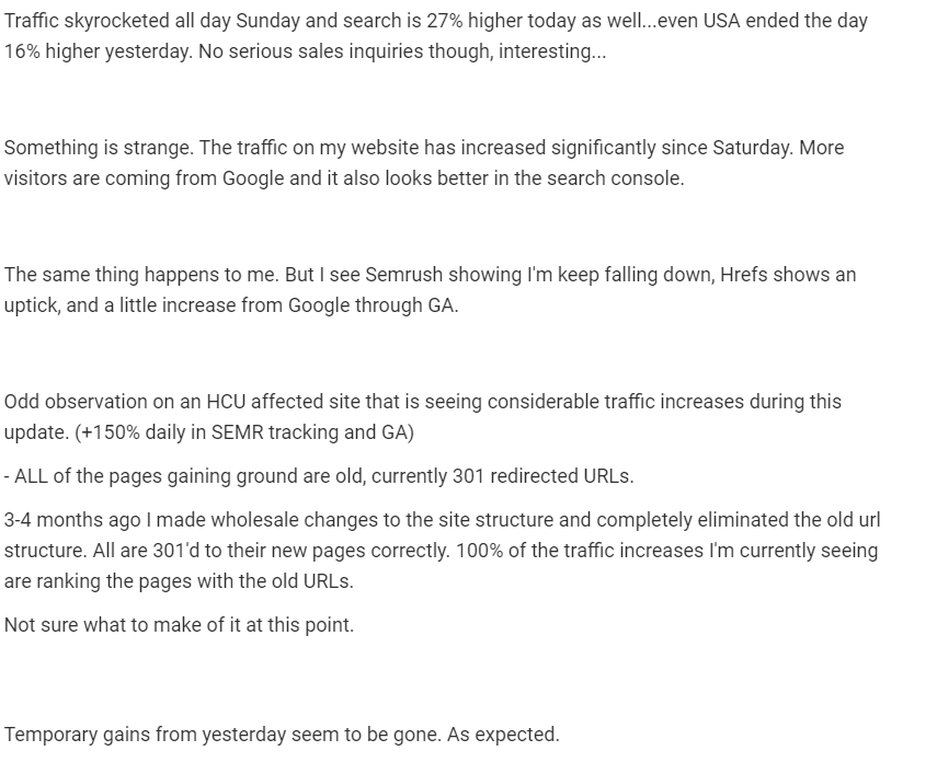 seochatter 23rd july volatility