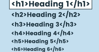 Google Clarifies H1-H6 Headings for SEO
